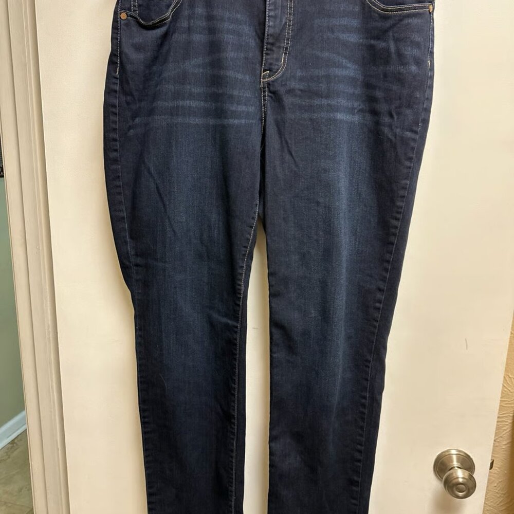 Womens Code Bleu Jeans Size 18 Straight Leg